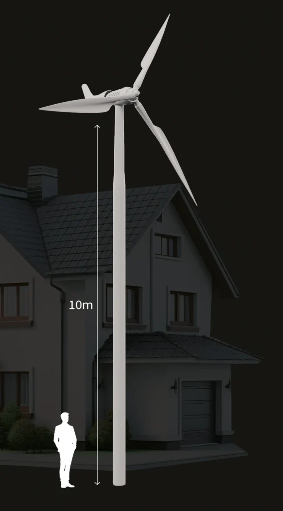 Dospel Dragon 1500+ – vertikálna veterná turbína