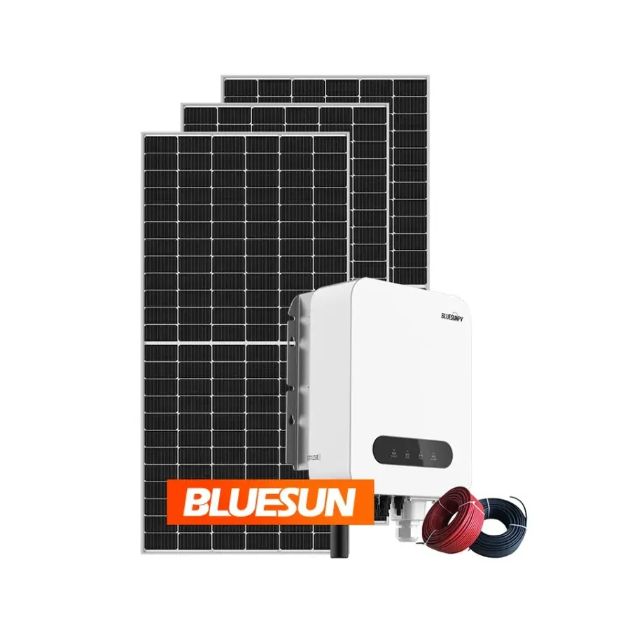 Bluesun sada On-Grid systém 5kw 6kw 10kw solárny systém pre domácnosť